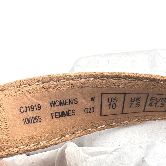 10W‎ 10 WIDE WIDTH Rockport Ridge Sling White Jeweled Sandals Shoes - Picture 13 of 13